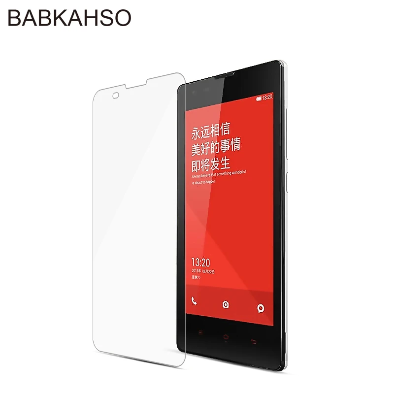 Top Quality 0.26mm 9H Front Tempered Glass Screen Protector For Xiaomi Redmi 1 Hongmi 1s 1 s Protective glass front case
Top Quality 0.26mm 9H Front Tempered Glass Screen Protector For Xiaomi Redmi 1 Hongmi 1s 1 s Protective glass front case
