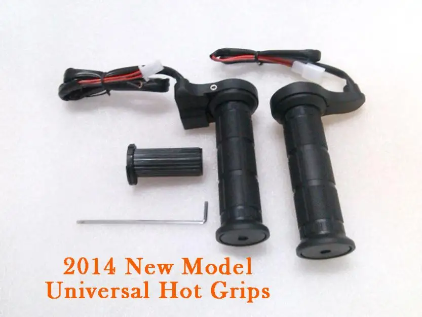 Hot Grips 12V Universal Motorcycle Scooter Handlebar Heated Grips Fit 7/8" 22mm HANDLE BAR THROTTLE 3 STAGE Heating Set
Hot Grips 12V Universal Motorcycle Scooter Handlebar Heated Grips Fit 7/8" 22mm HANDLE BAR THROTTLE 3 STAGE Heating Set
