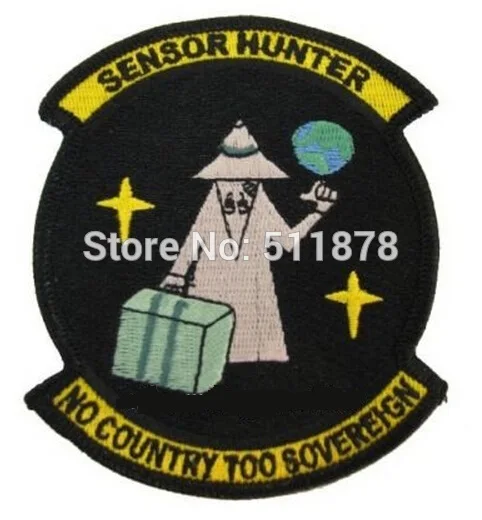 4" NRO Sensor Hunter Area 51 Aliens Space Movie TV Series Costume Embroidered iron on patch Tshirt TRANSFER MOTIF APPLIQUE
4" NRO Sensor Hunter Area 51 Aliens Space Movie TV Series Costume Embroidered iron on patch Tshirt TRANSFER MOTIF APPLIQUE