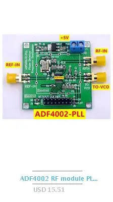 ADF4001 RF module 200MHZ phase detector Frequency synthesizer