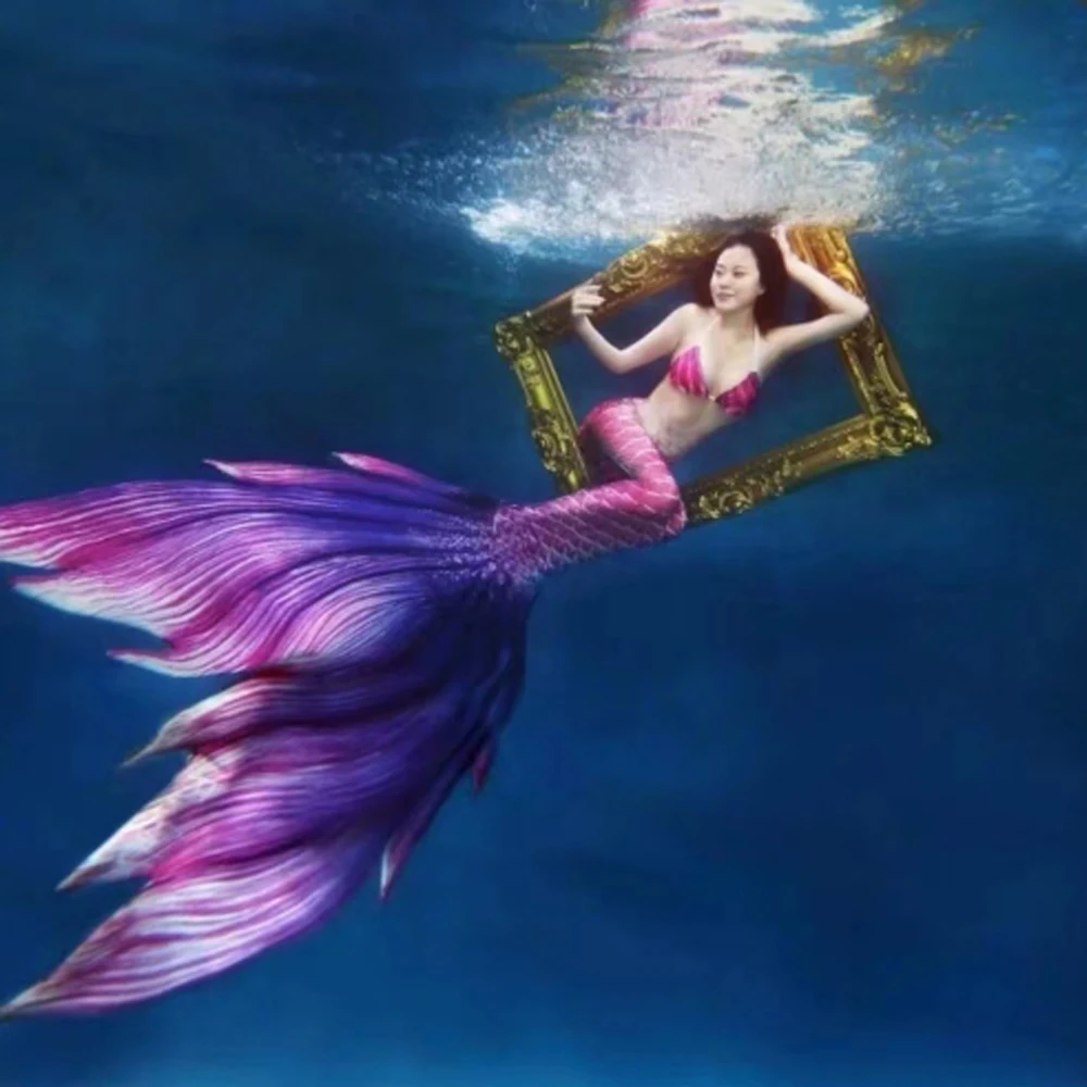 Customized New Adult Women Swimming Mermaid Tails with Monofin Fin Carnivel Costume for Girls Kids mermaid swimsuit tail Cosplay
Customized New Adult Women Swimming Mermaid Tails with Monofin Fin Carnivel Costume for Girls Kids mermaid swimsuit tail Cosplay