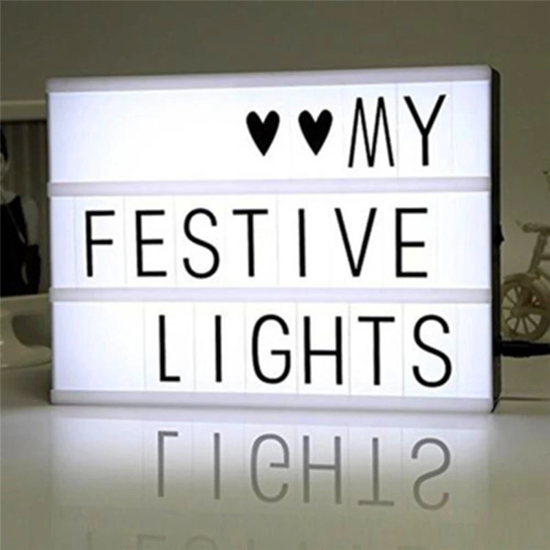 USB AA Battery LED Combination Night light Box DIY Letters Symbol Cards Decoration Lamp Message Board Light box Party Lighting
USB AA Battery LED Combination Night light Box DIY Letters Symbol Cards Decoration Lamp Message Board Light box Party Lighting