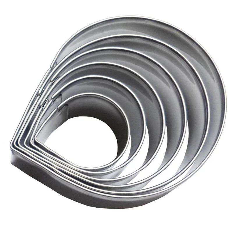 6 Pcs/Set Rose Petal Stainless Steel Fondant Cake Decorating Cutting Mold Baking Tools
6 Pcs/Set Rose Petal Stainless Steel Fondant Cake Decorating Cutting Mold Baking Tools