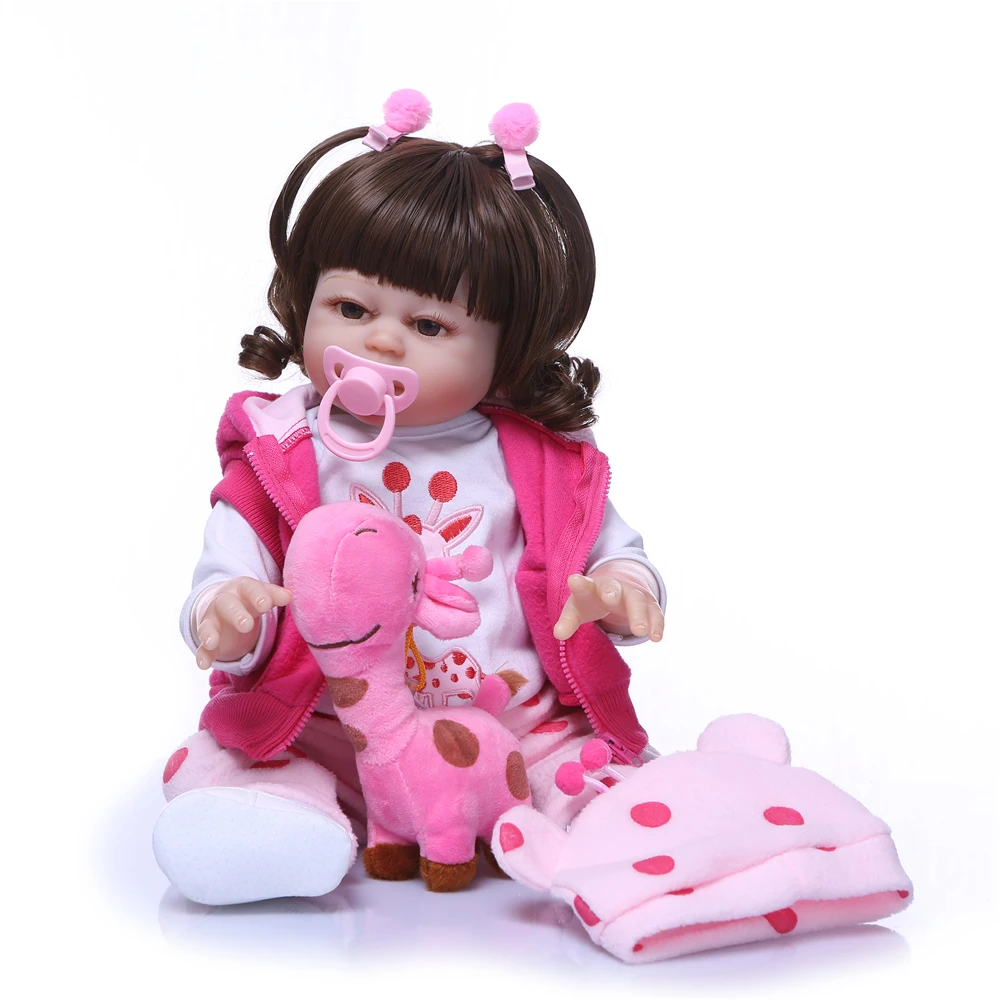 Realistic 50cm Full Body Silicone Vinyl Baby Dolls Handmade Newborn Princess Girl Toy Birthday Gift
Realistic 50cm Full Body Silicone Vinyl Baby Dolls Handmade Newborn Princess Girl Toy Birthday Gift