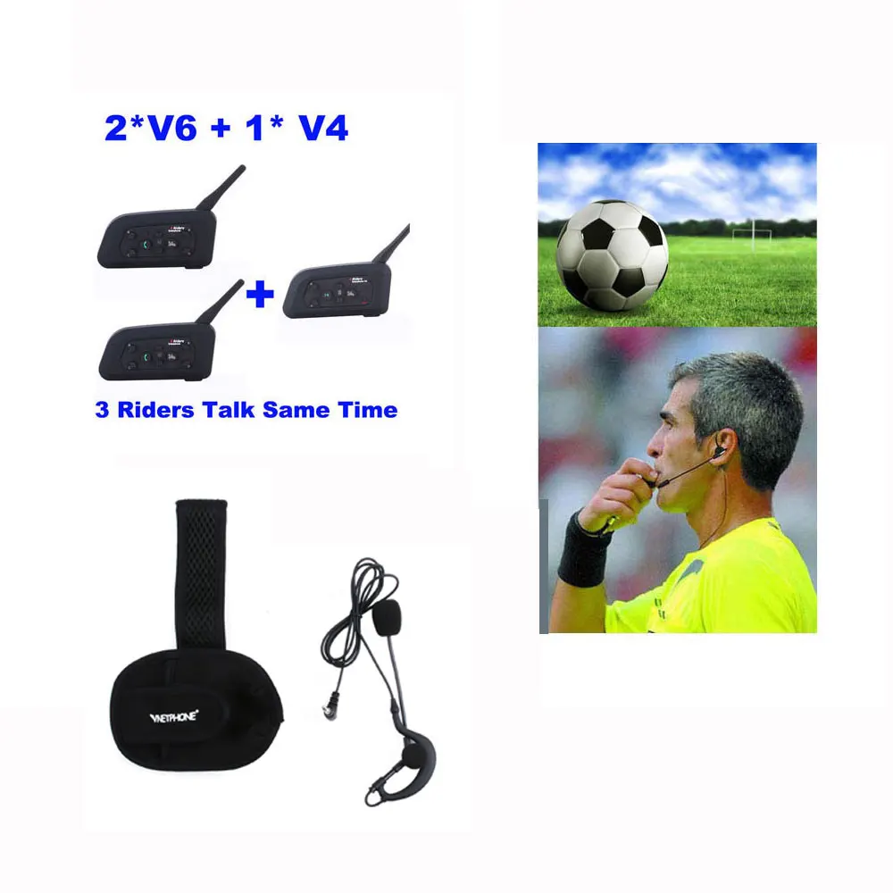 New Stable Model Earphone 3 Referees Talk same time Football Referee Judger Arbitration Walkie Talkie Coach Ref-comm Headset
New Stable Model Earphone 3 Referees Talk same time Football Referee Judger Arbitration Walkie Talkie Coach Ref-comm Headset