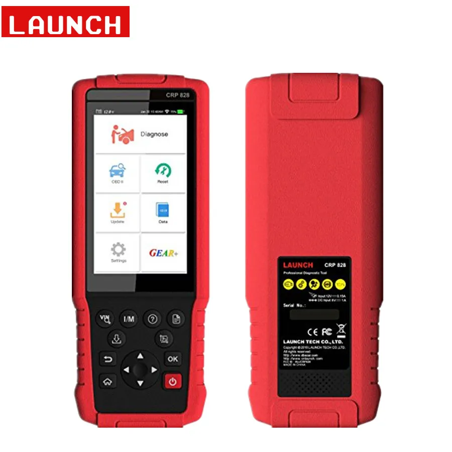 Launch CRP828 Full-System OBD2 Diagnostic Tool for Asian Cars Powerful Test Functions/ Test Data, and Online Diagnosis
Launch CRP828 Full-System OBD2 Diagnostic Tool for Asian Cars Powerful Test Functions/ Test Data, and Online Diagnosis