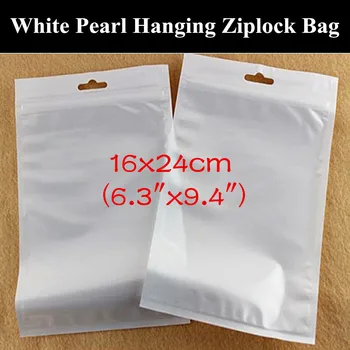 100pcs 16x24cm (6.3"x9.4") White Translucent Pearl Film Zip Bag Clear Front Pearl Film Baby Clothing/Dresses/Toys Packaging Bag
100pcs 16x24cm (6.3"x9.4") White Translucent Pearl Film Zip Bag Clear Front Pearl Film Baby Clothing/Dresses/Toys Packaging Bag