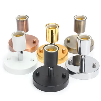 Modern E27/E26 Lamp Base Socket Edison Retro Vintage Ceiling Rose Light Wall Light Bulb Lamp Holder 110-250V
Modern E27/E26 Lamp Base Socket Edison Retro Vintage Ceiling Rose Light Wall Light Bulb Lamp Holder 110-250V