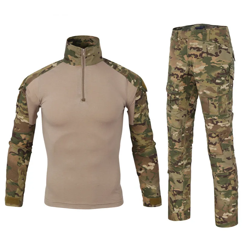Tactical Camouflage Military Uniform Clothes Suit Men Us Army Clothes Military Combat Shirt Cargo Pants Military Uniform Battle
Tactical Camouflage Military Uniform Clothes Suit Men Us Army Clothes Military Combat Shirt Cargo Pants Military Uniform Battle
