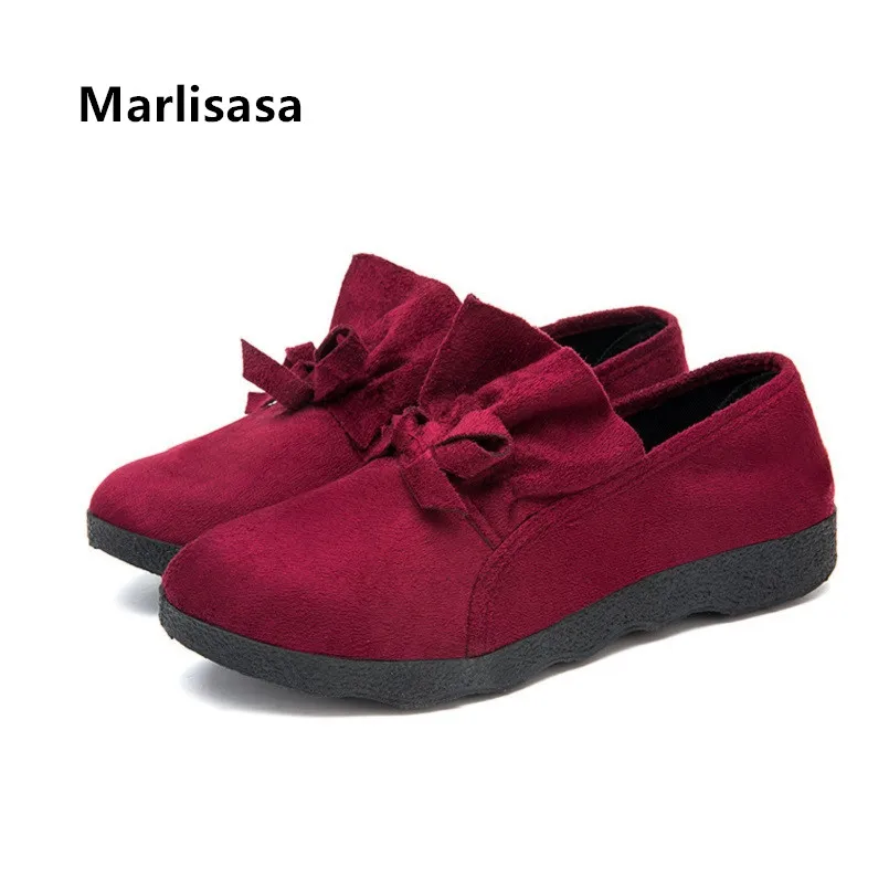 Marlisasa Women Cute Bow Tie Grey Comfortable Slip on Flat Shoes Lady Black Light Weight Shoes Cool Shoes Zapatos De Mujer F3561
Marlisasa Women Cute Bow Tie Grey Comfortable Slip on Flat Shoes Lady Black Light Weight Shoes Cool Shoes Zapatos De Mujer F3561