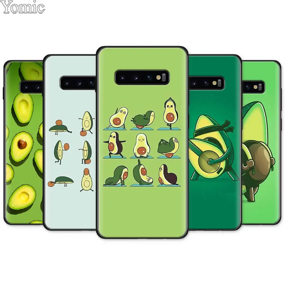 Cute Avocado Food Black Silicone Case Shell for Samsung Galaxy S7 A40 A50 A70 S10e S10 S8 S9 Plus Note 8 9 Soft TPU Case Cover
Cute Avocado Food Black Silicone Case Shell for Samsung Galaxy S7 A40 A50 A70 S10e S10 S8 S9 Plus Note 8 9 Soft TPU Case Cover