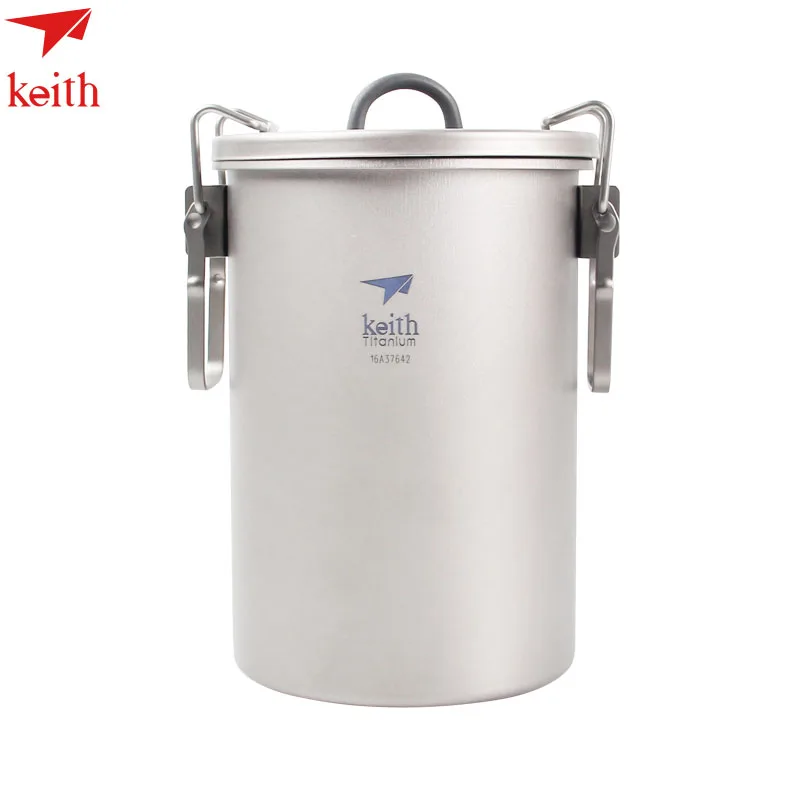Keith 900ML Ti6300 Titanium Tea Cup Camping Titanium Cooking Container With Foldable Handle Outdoor Tableware
Keith 900ML Ti6300 Titanium Tea Cup Camping Titanium Cooking Container With Foldable Handle Outdoor Tableware