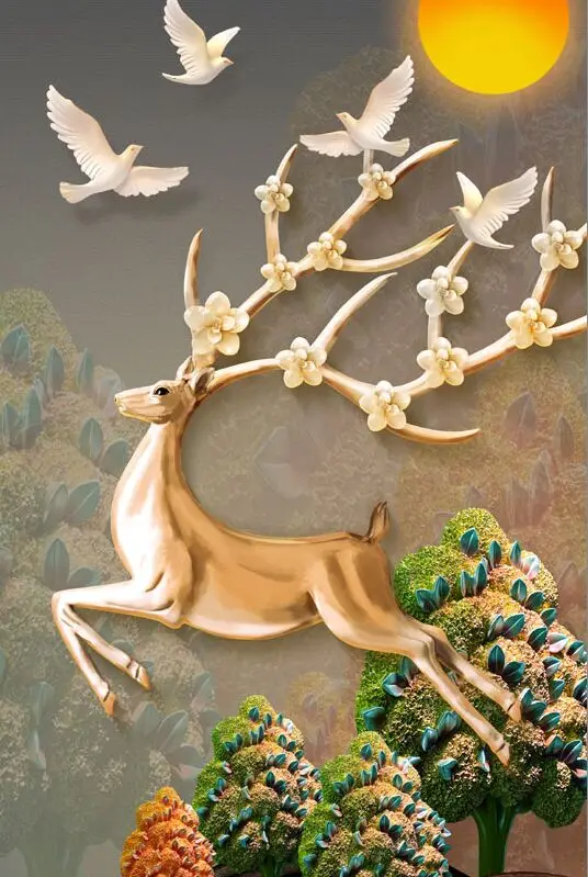 Embossed elk The wooden puzzle 1000 pieces ersion jigsaw puzzle white card adult children's educational toys
Embossed elk The wooden puzzle 1000 pieces ersion jigsaw puzzle white card adult children's educational toys