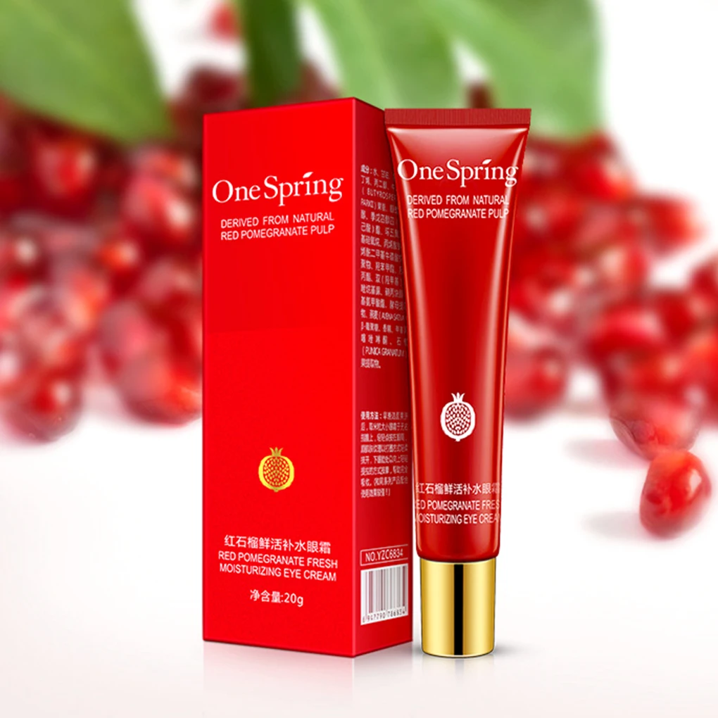Red Pomegranate Fresh Eye Cream Anti-Wrinkle Anti-Age Remover Dark Circles Eye Care Against Puffiness And Bags
Red Pomegranate Fresh Eye Cream Anti-Wrinkle Anti-Age Remover Dark Circles Eye Care Against Puffiness And Bags