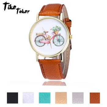 TIke Toker,Bicycle Watch Casual Women Ladies Wrist Watches Vintage Leather Quarzt Watches Relogio Feminino 2018 New 07
TIke Toker,Bicycle Watch Casual Women Ladies Wrist Watches Vintage Leather Quarzt Watches Relogio Feminino 2018 New 07