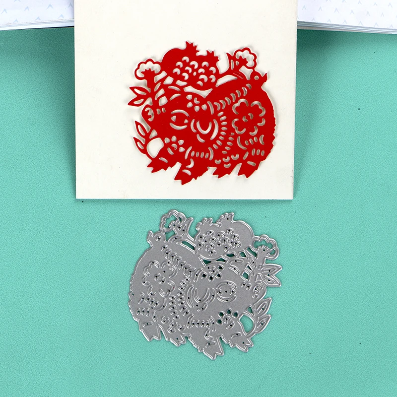 DUOFEN METAL CUTTING DIES Chinese Happy New Year Zodiac Pig stencil for DIY papercraft project 2019 New
DUOFEN METAL CUTTING DIES Chinese Happy New Year Zodiac Pig stencil for DIY papercraft project 2019 New