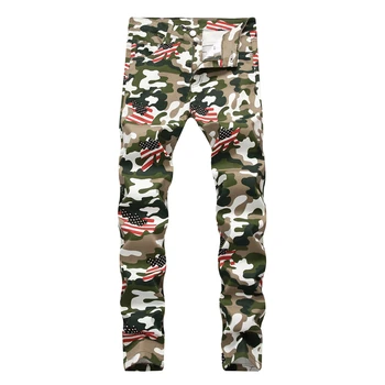 2019 New Fashion Mens Flag Printed Jeans Straight Hip Hop Slim Fit Trousers Casual Jeans Pants For Men
2019 New Fashion Mens Flag Printed Jeans Straight Hip Hop Slim Fit Trousers Casual Jeans Pants For Men