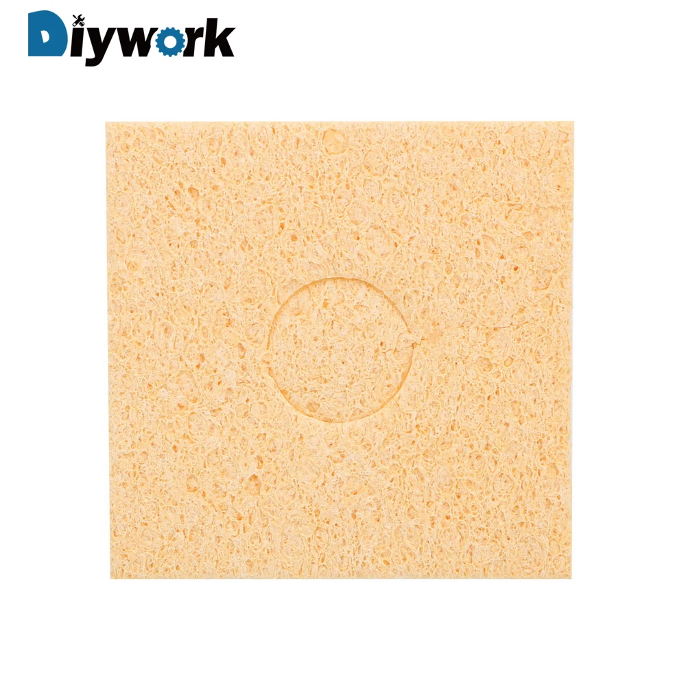 DIYWORK 6cm*6cm Soldering Iron Tip Welding Cleaning Sponge Pads Universal Soldering Iron Replacement Sponges
DIYWORK 6cm*6cm Soldering Iron Tip Welding Cleaning Sponge Pads Universal Soldering Iron Replacement Sponges