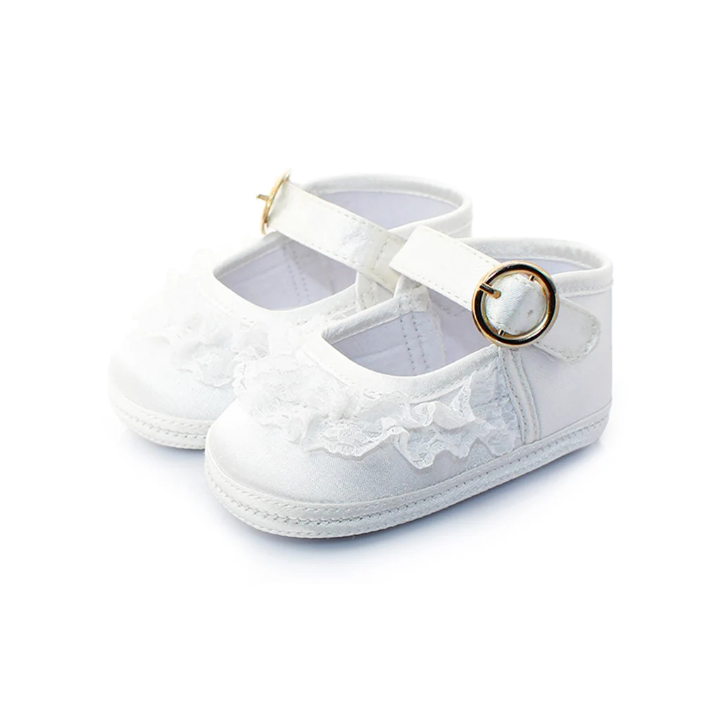 Delebao Pure White Christening Baptism Lace Metal Buckle Baby Girl Shoes + Baptism Socks For 0-12 Months Wholesale
Delebao Pure White Christening Baptism Lace Metal Buckle Baby Girl Shoes + Baptism Socks For 0-12 Months Wholesale