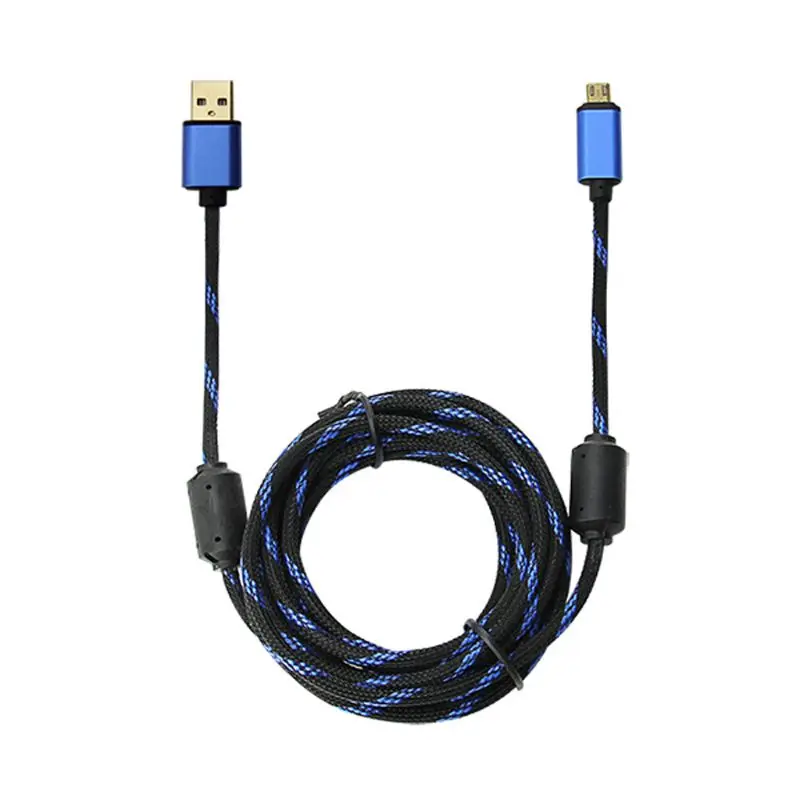 High Speed 300cm 10ft Micro USB To USB 2.0 Data Sync Charging Cable For PS4 For XBOX ONE Controller for Android Cellphone #418
High Speed 300cm 10ft Micro USB To USB 2.0 Data Sync Charging Cable For PS4 For XBOX ONE Controller for Android Cellphone #418