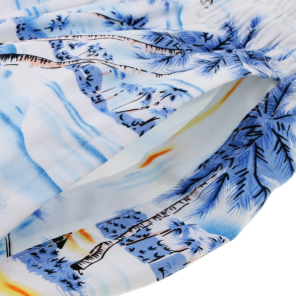 Trendy Men Beach Shorts Hawaiian Quick Dry Shorts Casual Beach Wear Palm Tree Pattern Holiday Luau Tropical Swim Shorts
Trendy Men Beach Shorts Hawaiian Quick Dry Shorts Casual Beach Wear Palm Tree Pattern Holiday Luau Tropical Swim Shorts