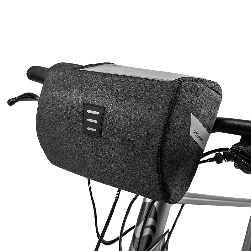 ROSWHEEL Mountain Road 111467 Water Resistant Touchscreen Cycling Bike Bicycle Handlebar Bag For Map or Mobile Cell Phone
ROSWHEEL Mountain Road 111467 Water Resistant Touchscreen Cycling Bike Bicycle Handlebar Bag For Map or Mobile Cell Phone
