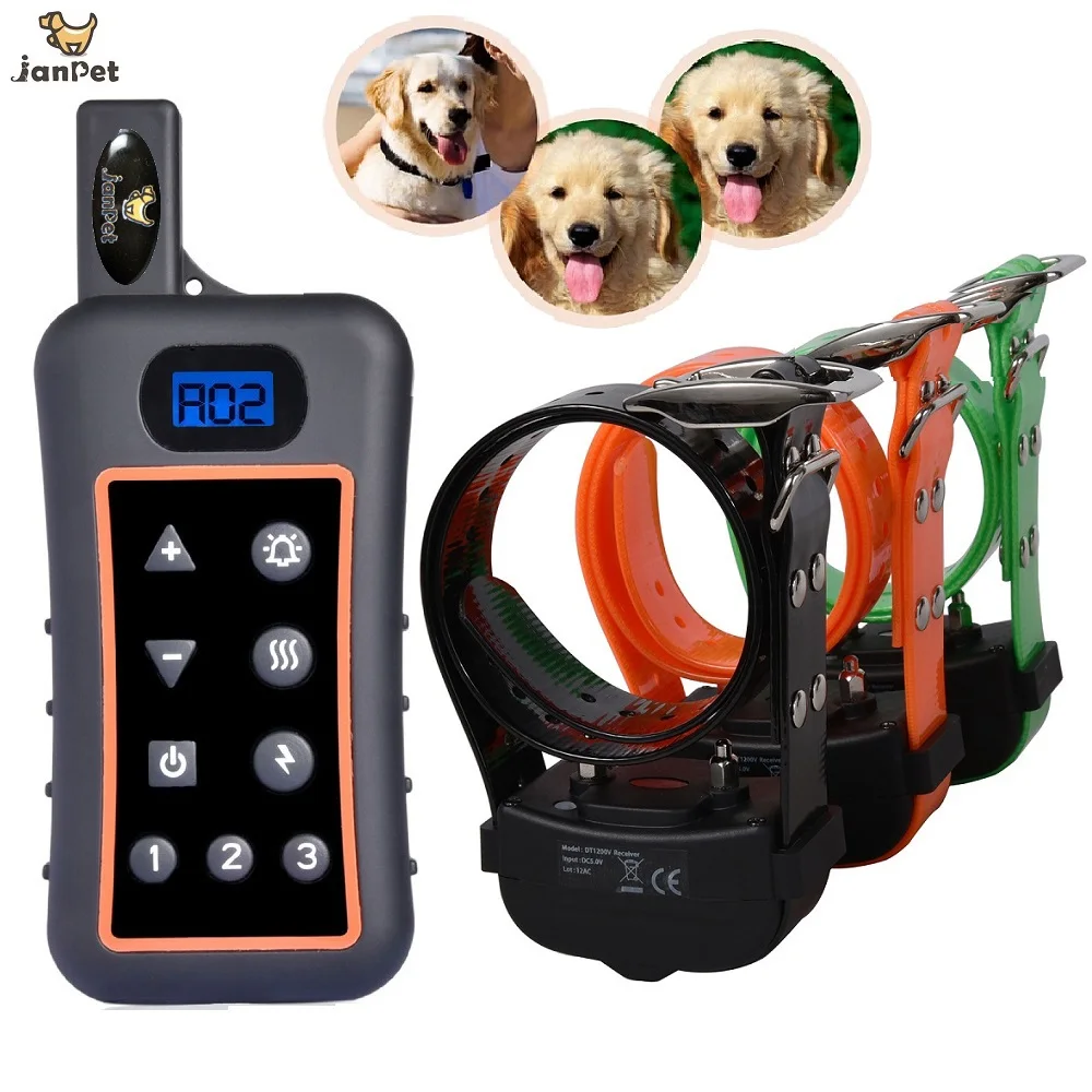 JANPET Hunter's Dog Trainer hunting dog training collar waterproof electronic dog shocking collars with remote 1200m
JANPET Hunter's Dog Trainer hunting dog training collar waterproof electronic dog shocking collars with remote 1200m