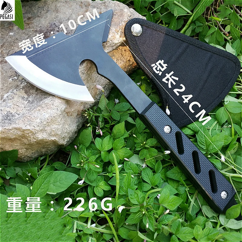 PEGASI CF 57 HRC 24 cm Black Sharp Axe Fire Rescue Shaft Outdoor camping Multifunctional Axe Drop Shipping Free Of Charge
PEGASI CF 57 HRC 24 cm Black Sharp Axe Fire Rescue Shaft Outdoor camping Multifunctional Axe Drop Shipping Free Of Charge