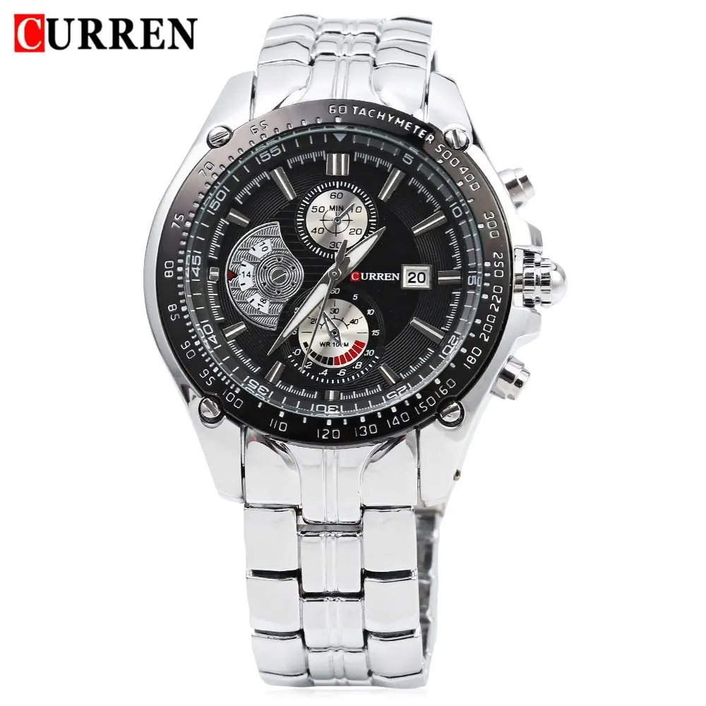 

2018 New Curren 8083 Watches Men Luxury Brand Military Men Watch Full Steel Wristwatches Fashion Waterproof Relogio Masculino