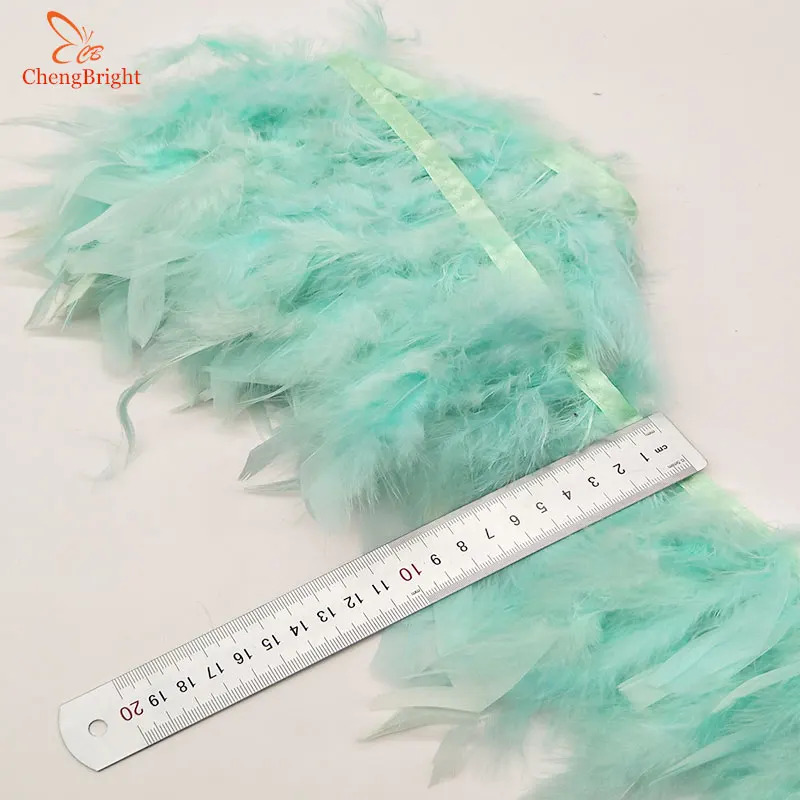 ChengBright Hot 2 Yards Turkey Feathers Trim Cloth Sideband Chicken Pheasant Feather Trims Clothing Wedding Feathers Ribbon
ChengBright Hot 2 Yards Turkey Feathers Trim Cloth Sideband Chicken Pheasant Feather Trims Clothing Wedding Feathers Ribbon