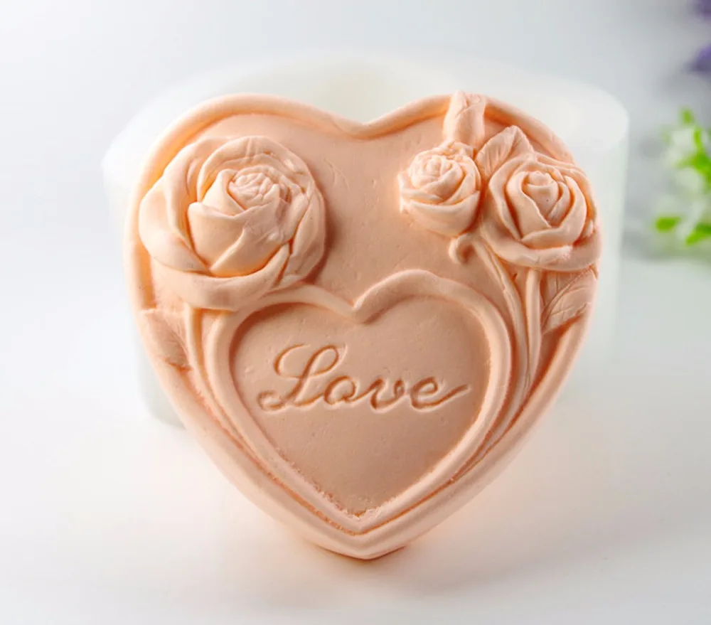 Love Rose Mould Craft Art Silicone 3D Soap Mold Craft Molds DIY Handmade Candle Molds S375
Love Rose Mould Craft Art Silicone 3D Soap Mold Craft Molds DIY Handmade Candle Molds S375