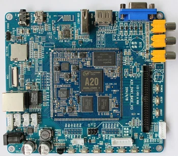 ARM CORTEX-A7 dual-core evaluation board / development board, stamp hole form core board, Quan Zhi A20
ARM CORTEX-A7 dual-core evaluation board / development board, stamp hole form core board, Quan Zhi A20