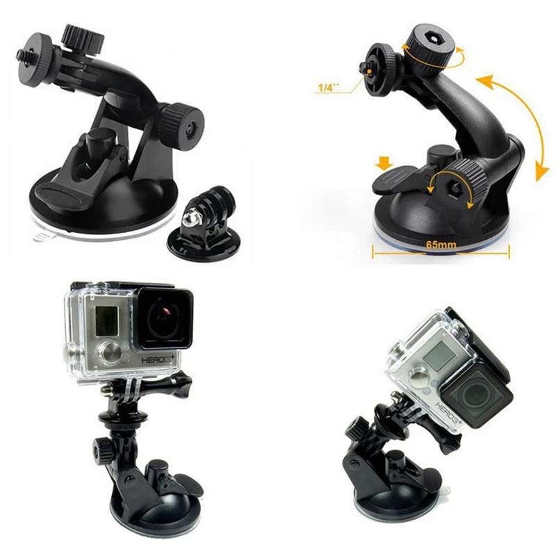 Go-pro-Car-Suction-Cup-Adapter-Window-Glass-Mount-Holder-Tripod-for-Gopro-Hero-4-3