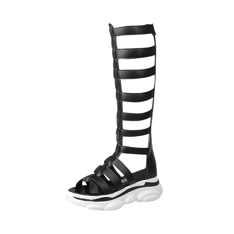 Women's Summer High Boots 2019 Fashion Leather High Heels Roman Style Female Shoes Woman Summer Boots Knee-High Boot For Woman
Women's Summer High Boots 2019 Fashion Leather High Heels Roman Style Female Shoes Woman Summer Boots Knee-High Boot For Woman