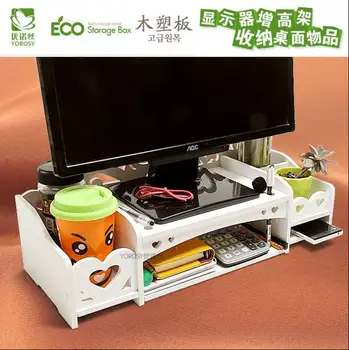 The office computer will heighten the desktop display screen of the desktop with a simple modern protective neck support bracket
The office computer will heighten the desktop display screen of the desktop with a simple modern protective neck support bracket