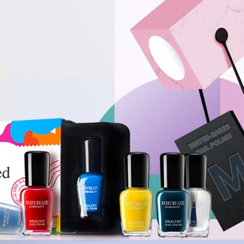 NEW 6 Pcs Women Nail Polish DIY Art Long Lasting Waterproof Quick Drying Manicure
NEW 6 Pcs Women Nail Polish DIY Art Long Lasting Waterproof Quick Drying Manicure