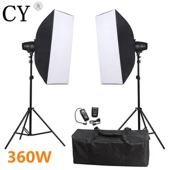 CY Photo Studio 360ws Flash Lighting Kits Flash+Stand+Softbox+Sync Trigger and Receiver Set Photography Equipment Godox K-180A
CY Photo Studio 360ws Flash Lighting Kits Flash+Stand+Softbox+Sync Trigger and Receiver Set Photography Equipment Godox K-180A