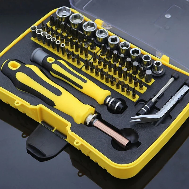 70 in 1 Precision Screwdriver Set Portable Professional Magnetic Screwdriver Set Install Repair Tool Kit for Eletronic Device
70 in 1 Precision Screwdriver Set Portable Professional Magnetic Screwdriver Set Install Repair Tool Kit for Eletronic Device