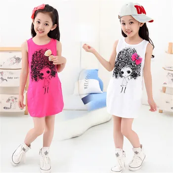 Kids 2020 Summer Clearance Girls Cotton Sundress Summer New Children's Clothing Children's Cute And Pretty Dresses
Kids 2020 Summer Clearance Girls Cotton Sundress Summer New Children's Clothing Children's Cute And Pretty Dresses