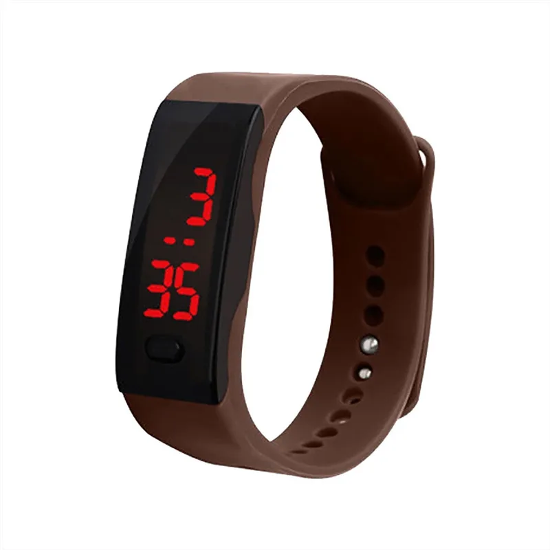 New Fashion Digital Wristwatches LED Digital Display Bracelet Watch Children's Students Silica Gel Sports Watch
New Fashion Digital Wristwatches LED Digital Display Bracelet Watch Children's Students Silica Gel Sports Watch