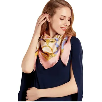 2019 autumn and winter cold and windproof printing silk comfortable and casual square scarf
2019 autumn and winter cold and windproof printing silk comfortable and casual square scarf