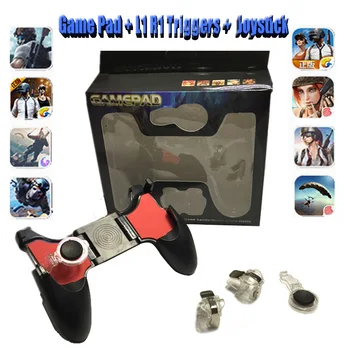 5 In 1 Button Shooter triggers Joystick PUBG mobile controller Free Fire Gamepad For android Controller Games Grip management
5 In 1 Button Shooter triggers Joystick PUBG mobile controller Free Fire Gamepad For android Controller Games Grip management