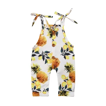 Newborn Kids Girl Pineapple Rompers Jumpsuit Sleeveless Printed Strap One-pieces Sunsuit Outfits Toddler Girls Summer Clothes
Newborn Kids Girl Pineapple Rompers Jumpsuit Sleeveless Printed Strap One-pieces Sunsuit Outfits Toddler Girls Summer Clothes
