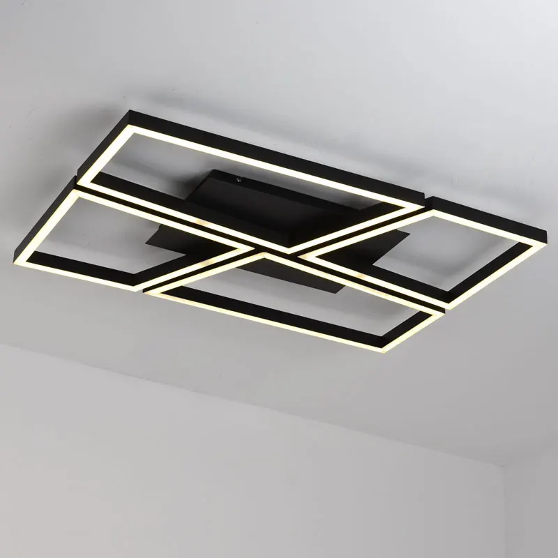 Modern Living Room Light Bedroom lustre Led Ceiling Lamp With Remote Control White Black Metal Home Decor Lighting Fixtures 220V
Modern Living Room Light Bedroom lustre Led Ceiling Lamp With Remote Control White Black Metal Home Decor Lighting Fixtures 220V