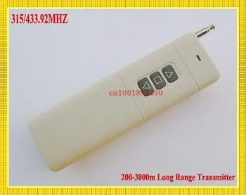 Radio Remote Control Transmitter 315/433.92MHZ Motor Transmitter 3 Button Up Down Stop Long Range Remote
Radio Remote Control Transmitter 315/433.92MHZ Motor Transmitter 3 Button Up Down Stop Long Range Remote