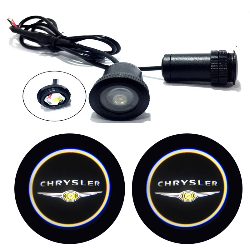 2PCS For CHRYSLER Emblem Car Logo LED Door Light Universal Ghost Shadow welcome Laser Courtesy Slide Projector logo light
2PCS For CHRYSLER Emblem Car Logo LED Door Light Universal Ghost Shadow welcome Laser Courtesy Slide Projector logo light