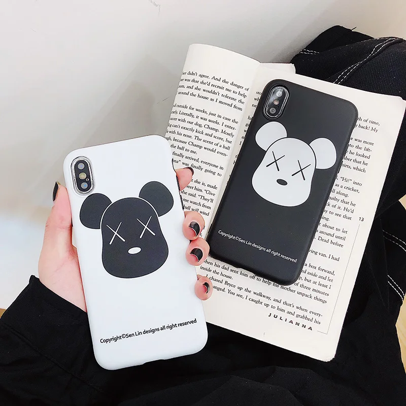 Cute Cartoon Bear For iPhoneXs XR Max Mobile Phone Shell For iPhone6s 7 8 Plus Bear bear Anti-knock Mobile Phone Protective Case
Cute Cartoon Bear For iPhoneXs XR Max Mobile Phone Shell For iPhone6s 7 8 Plus Bear bear Anti-knock Mobile Phone Protective Case