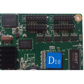 384x64 pixels Full Color LED Display Control Card HD-D10 Asynchronous 4*HUB75 Data Interface RGB Small Size Screen Control Card
384x64 pixels Full Color LED Display Control Card HD-D10 Asynchronous 4*HUB75 Data Interface RGB Small Size Screen Control Card