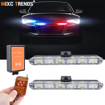 2x6 LED Wireless Remote Strobe Warning Lights 12V Car Trucks Emergency Work Light Bar Ambulance Police Light Flashing LED Lights
2x6 LED Wireless Remote Strobe Warning Lights 12V Car Trucks Emergency Work Light Bar Ambulance Police Light Flashing LED Lights