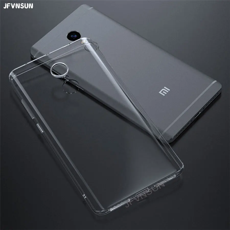 Ультратонкий Прозрачный чехол из ТПУ для Xiaomi Redmi Note 4X 4 X 0 3 мм чехлы глобальной